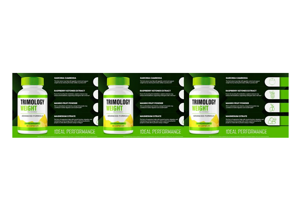 Trimology 3 bottles — 90-day supply